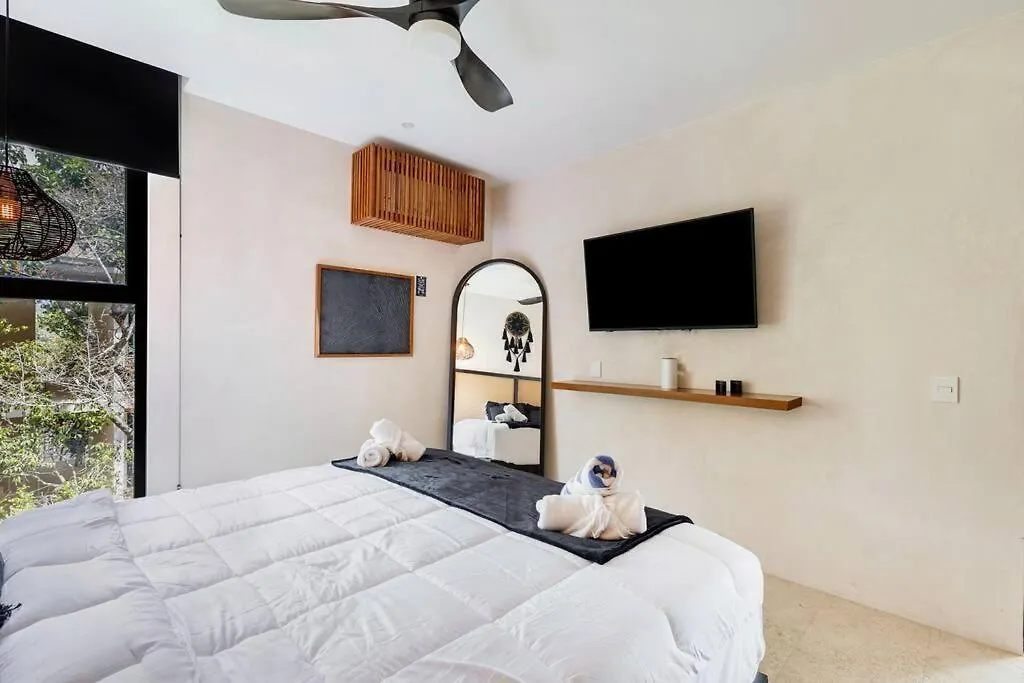 Luxury In Tulum L Huge Private Rooftop With Pool 0*,  Mexico