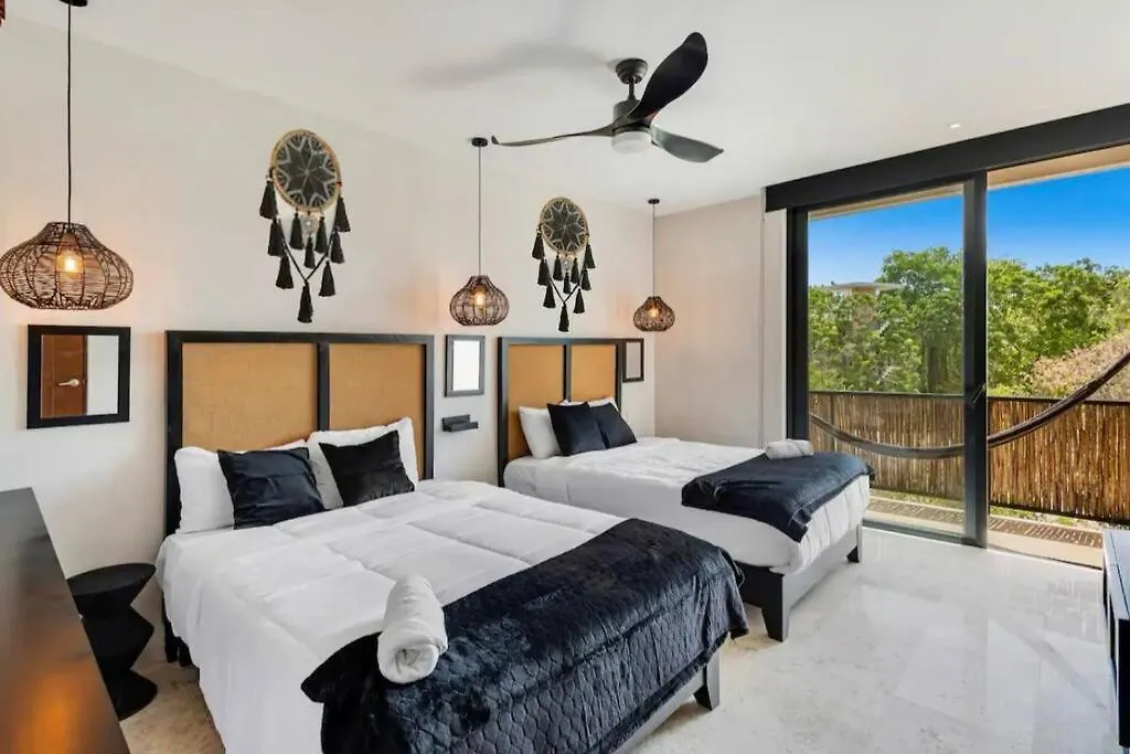 Luxury In Tulum L Huge Private Rooftop With Pool דירה