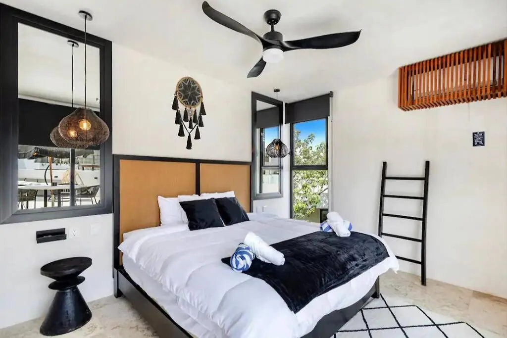 דירה Luxury In Tulum L Huge Private Rooftop With Pool מקסיקו